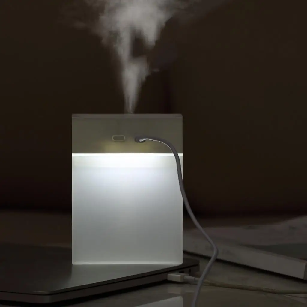 2-6pack 280ML Light Mini Humidifier Air Purifier Oil Aroma Diffuser for