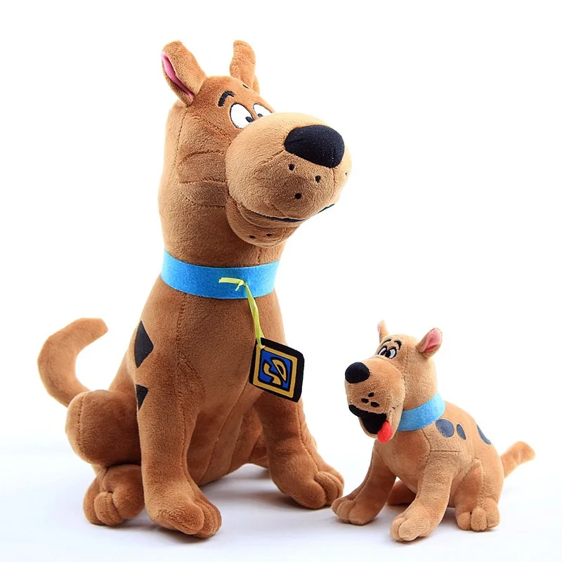 Anime Cartoon Cute Brown Big Dog Breve peluche bambola bambola cuscino letto decorazione divano decorazione regalo per la fidanzata