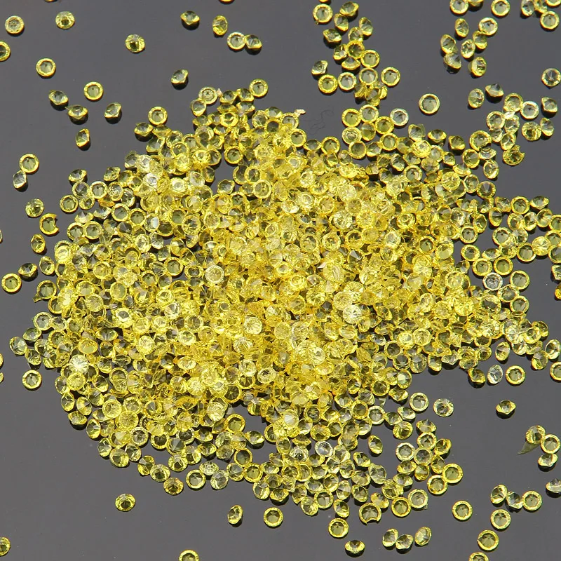 1000 Teile/los 4,5mm Acryl Kristalle Streuung Tisch Diamant Strass Edelsteine Konfetti Hochzeit Dekoration Gunsten – Detail 11