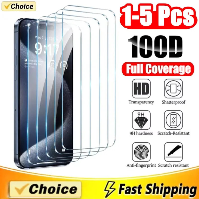 1-5Pcs Tempered Gla…