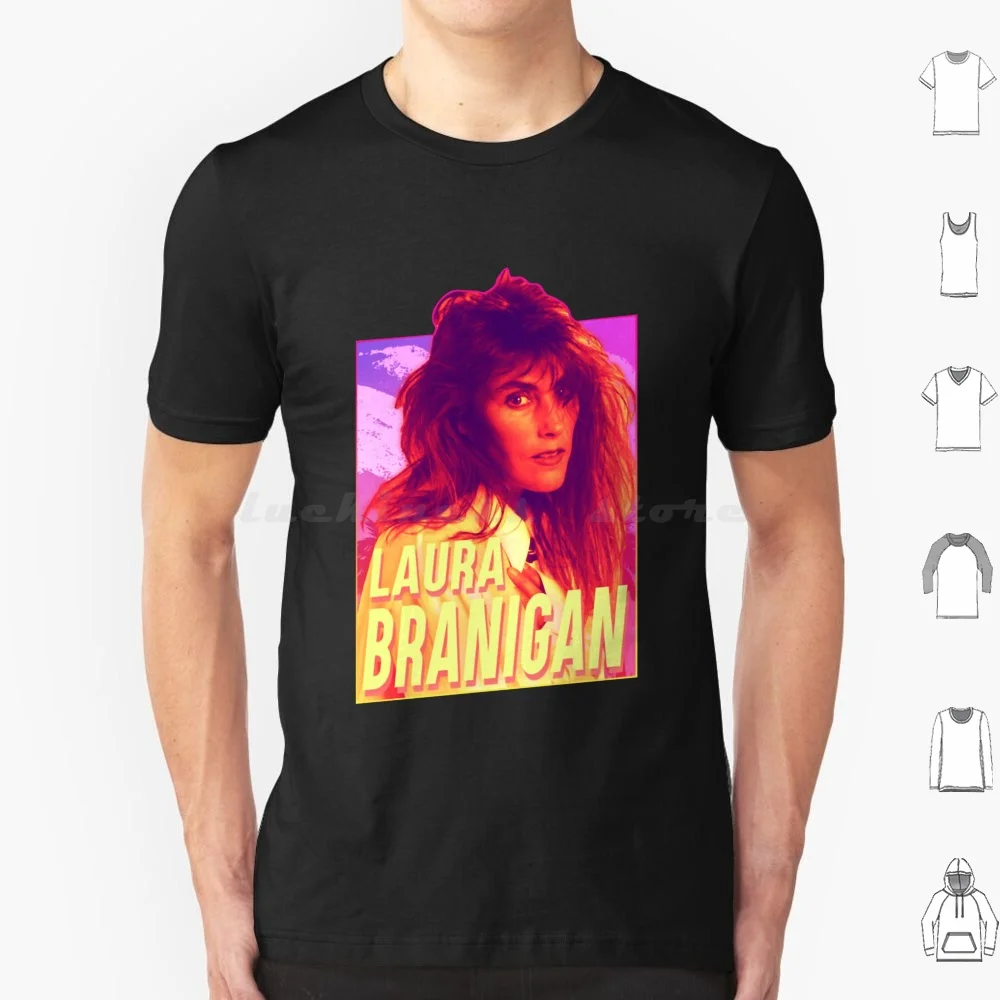 تي شيرت Laura Branigan 80s مقاس 6xl قطن رائع تي شيرت Laura Branigan 80s Pop