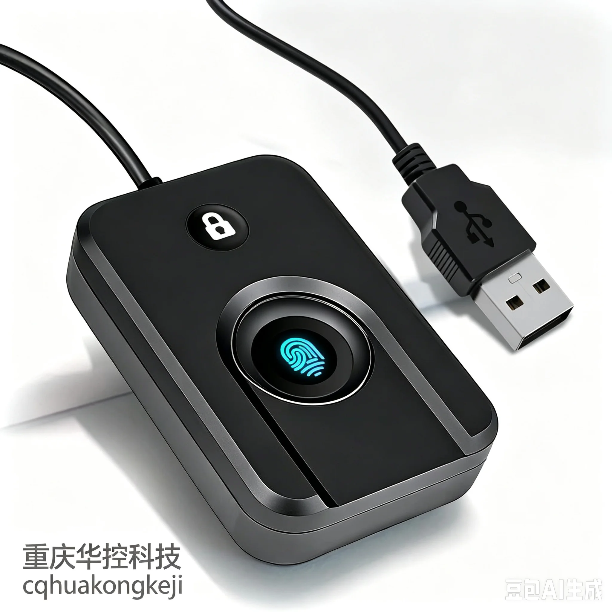 Fingerprint Reader Usb - Layar Kunci Masuk Biometrik dengan Pemindai