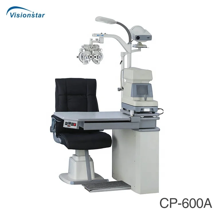 CP-600A Refraction Unit Electrical Ophthalmology Combined Chair and Table Ophthalmic Unit for Sale