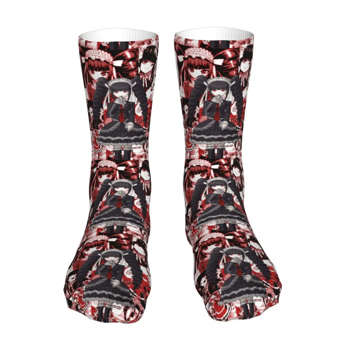 Celestia Ludenberg Manga Socks Men's Women's Fashion Danganronpa Socks Crazy Spring Summer Autumn Winter Socks Gift