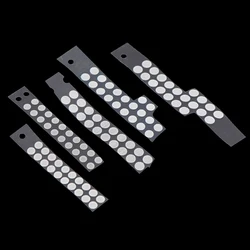 20PCS 3.7mm 4.0mm 4.5mm 4.8mm 5.0mm Stainless Steel In-Ear Earphone Filter Dust Net Earbuds With Glue Headphones Accessories