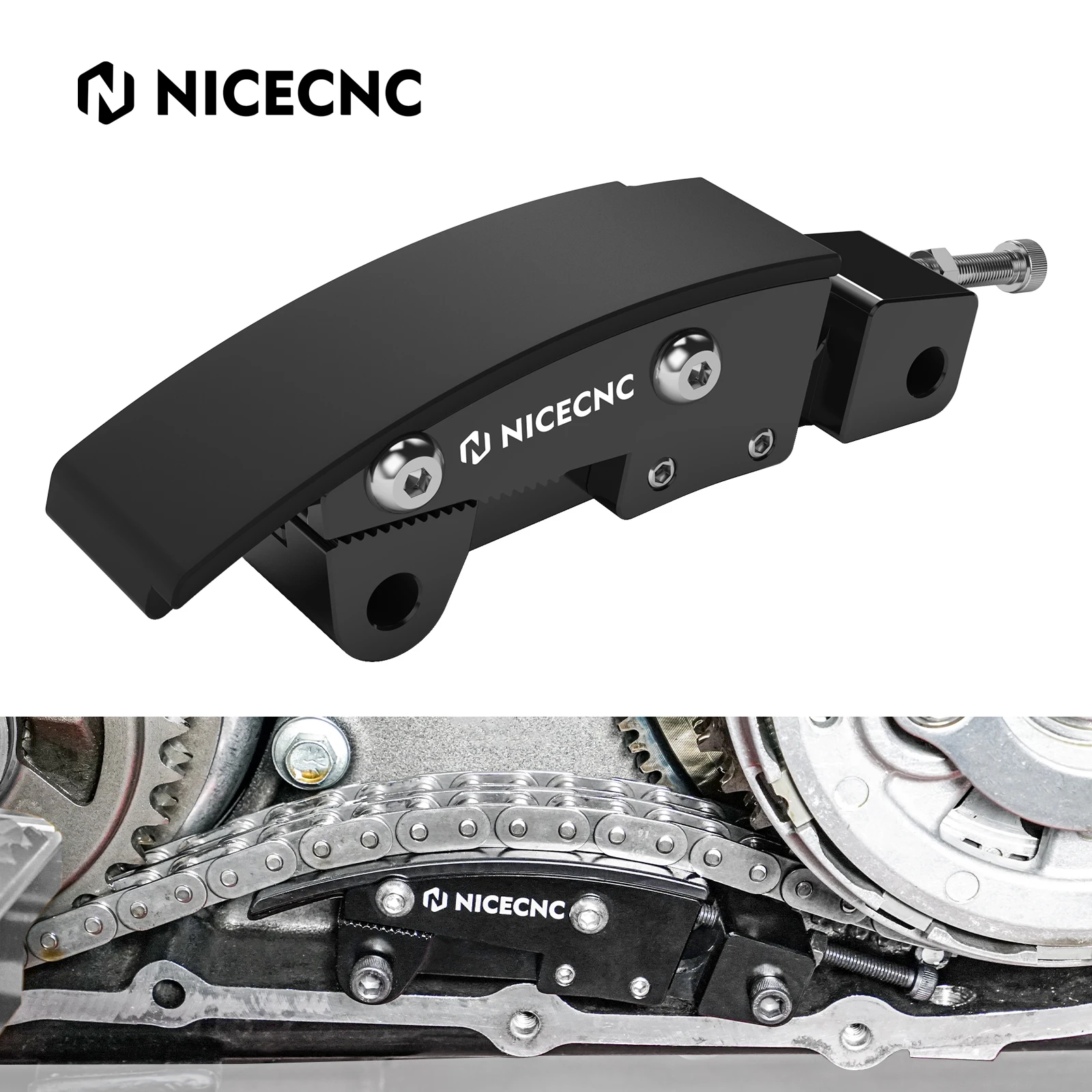 

For Harley Road King FLHR Street Glide FLHX FLHXS Ultra Limited Electra Glide Primary Chain Tensioner Adjuster Replace 36500075