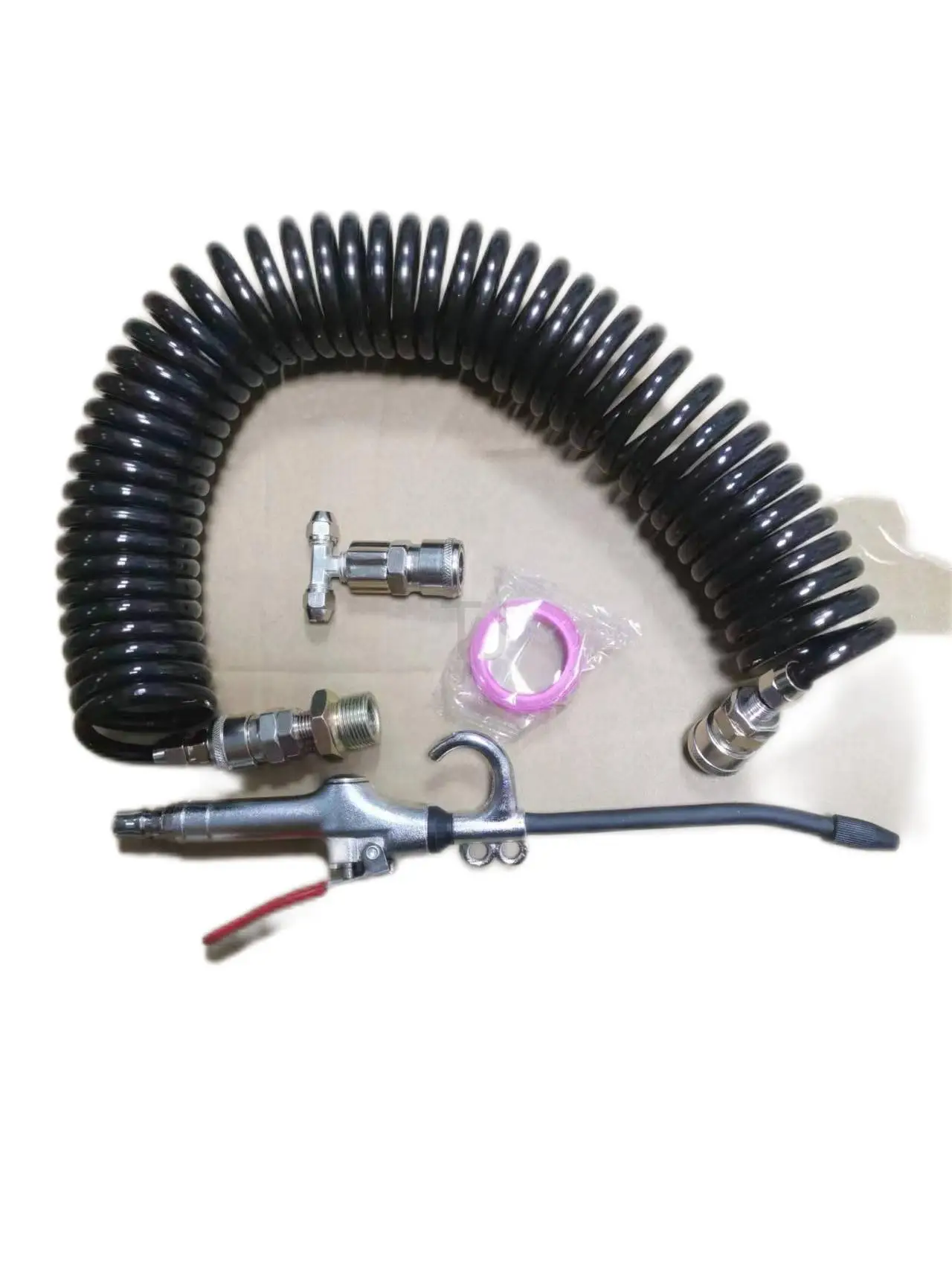 Suitable for Volvo Scania Man Daf Mercedes -Benz Truck Dust Blows Tool Set Hose Air Kit. Air Can and Seat Trachea Connecting Air