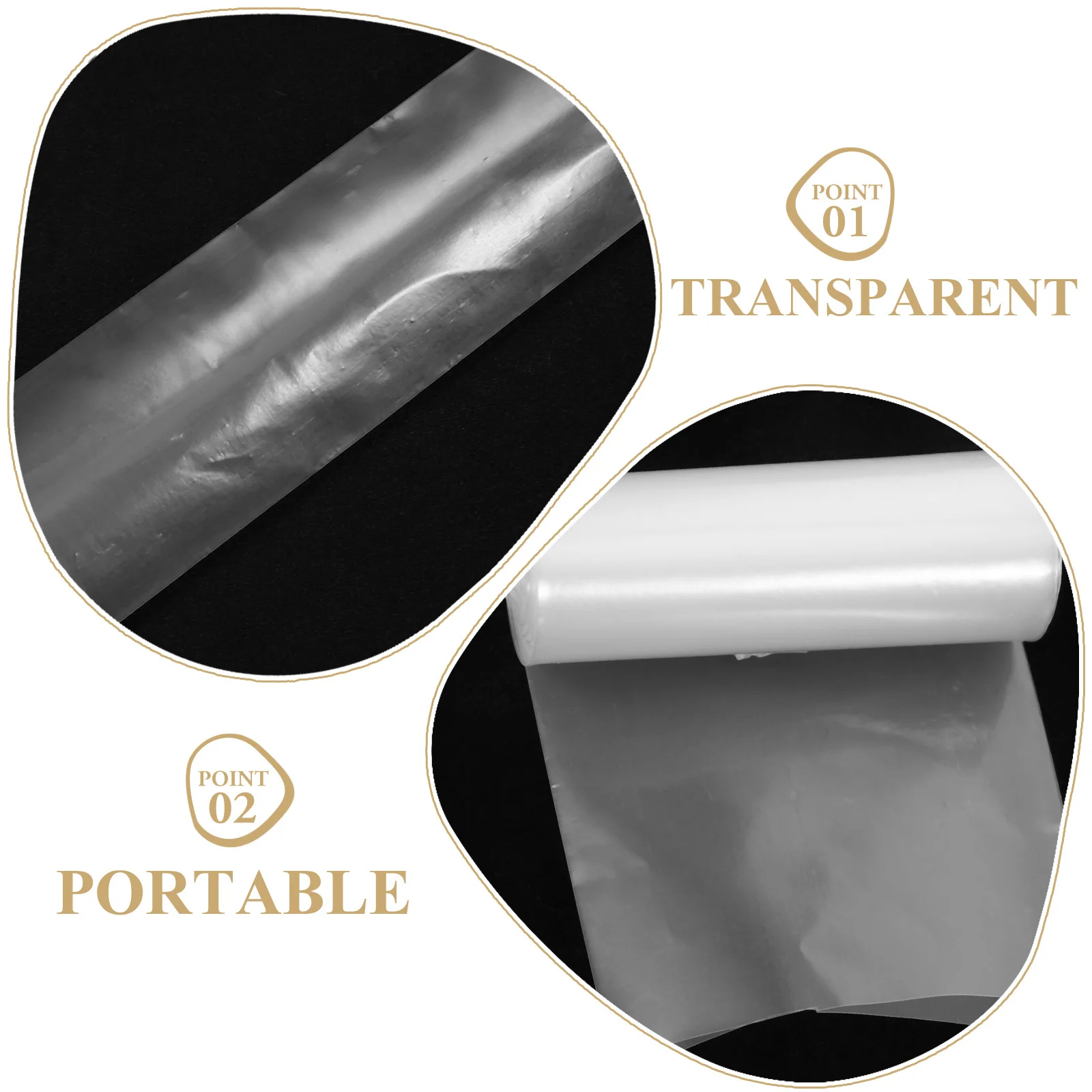 

10Pcs Professional Flute Storage Bag Bamboo Vertical Plastic Protector Simple Design Dampness Prevention Flute Bag