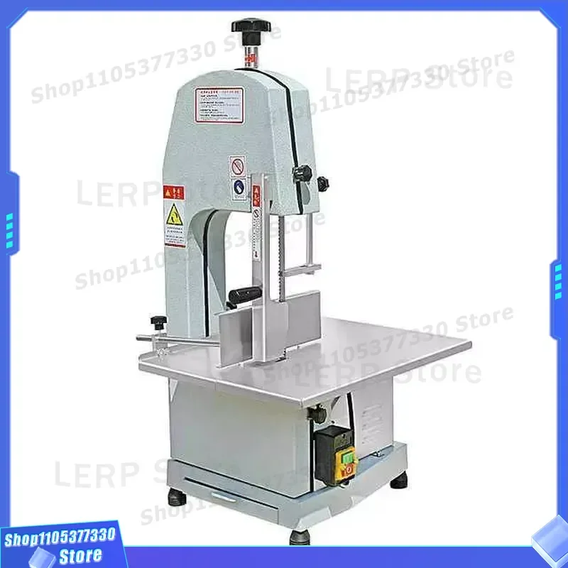 Commercial Meat Cutter Bone Saw Machine for Kitchen Food Processing Heavy Duty Electric Slicer Butcher Equipment Industrial