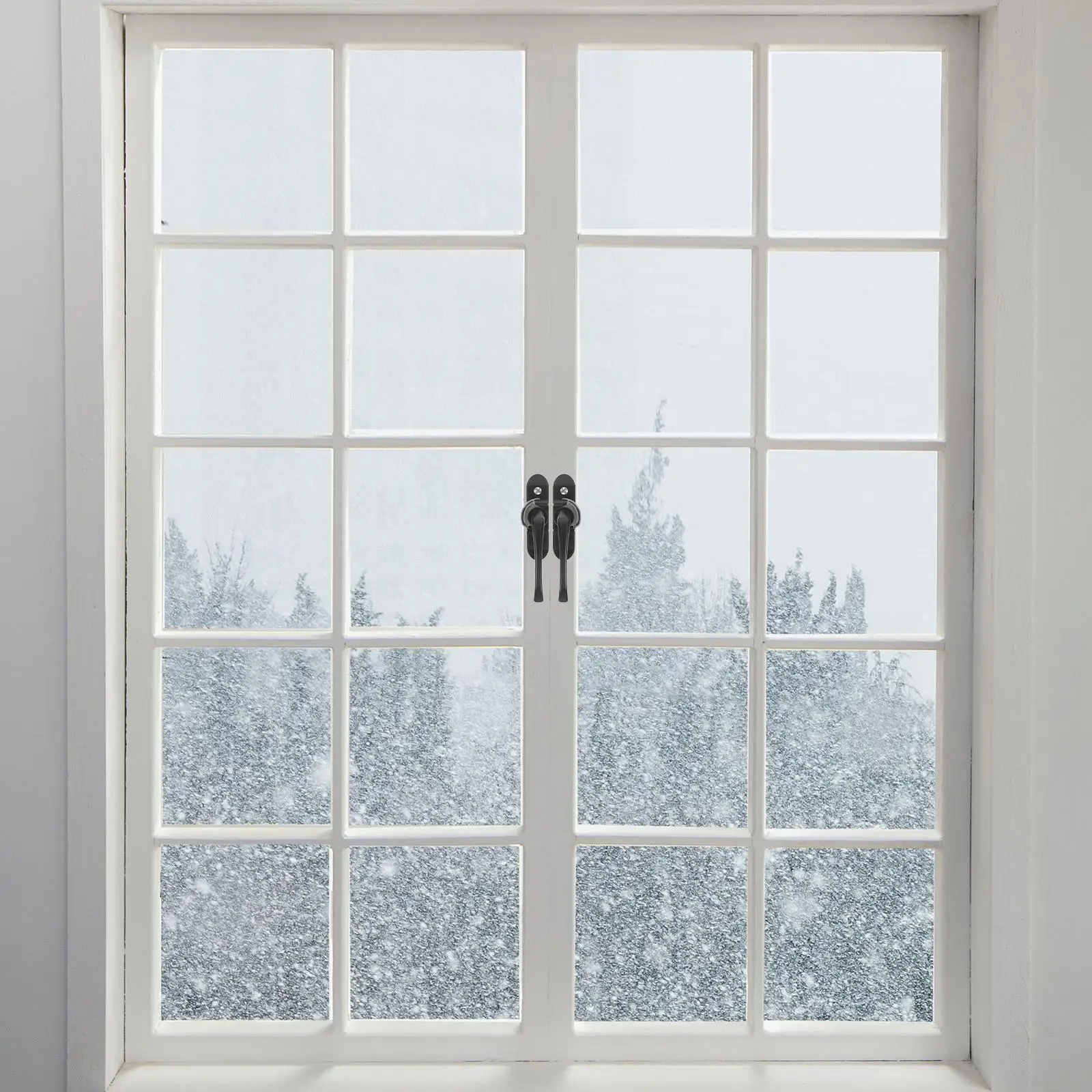 

2 Pcs Alloy Window Latch Window Locks Security Locks Durable Hook for Sliding Glass Door Security Old Windows Replacement