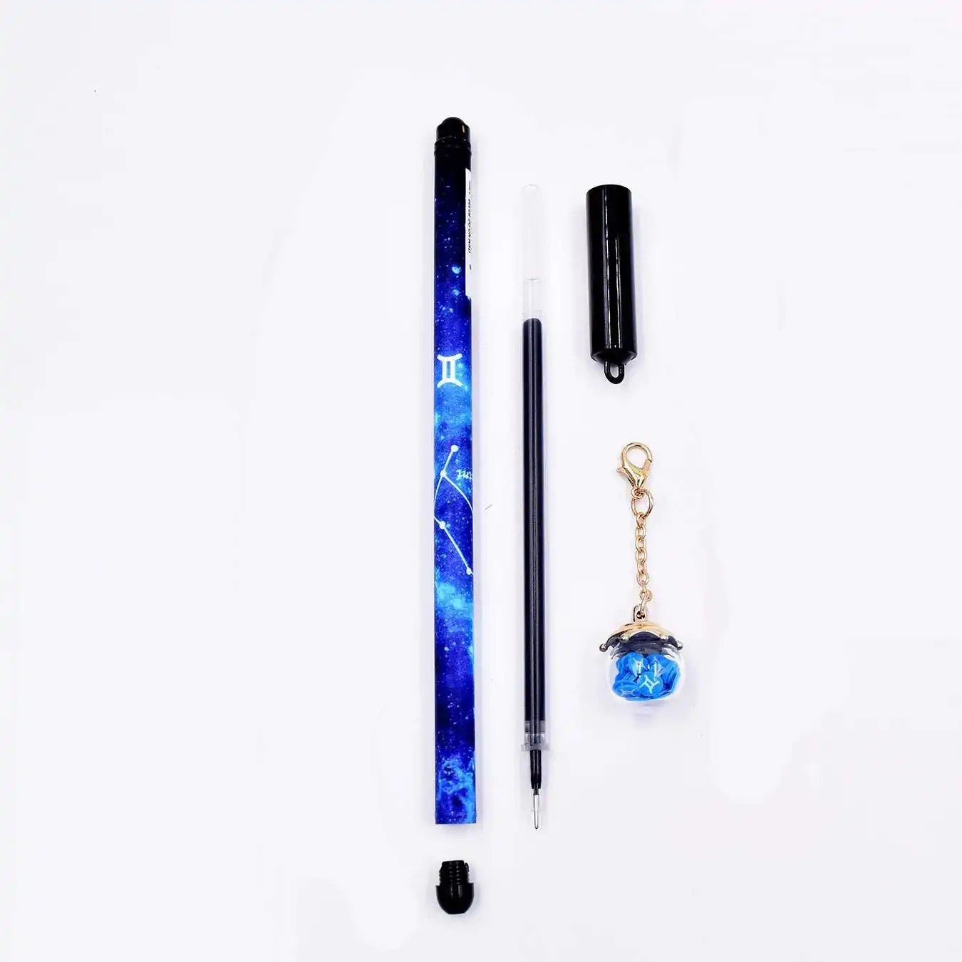 1 Pcs Lytwtw der Zwölf Tierkreis Stern Scherbe Anhänger Gel Stift Geschenk Schreibwaren Schule Bürobedarf Konstellationen Horoskop Astrologie – Detail 2