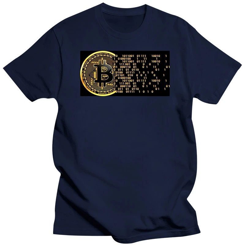 Camiseta de Bitcoin para hombre, camisa de manga corta con diseño de criptomoneda, Bitcoin, BTC, moneda de dinero, Punk