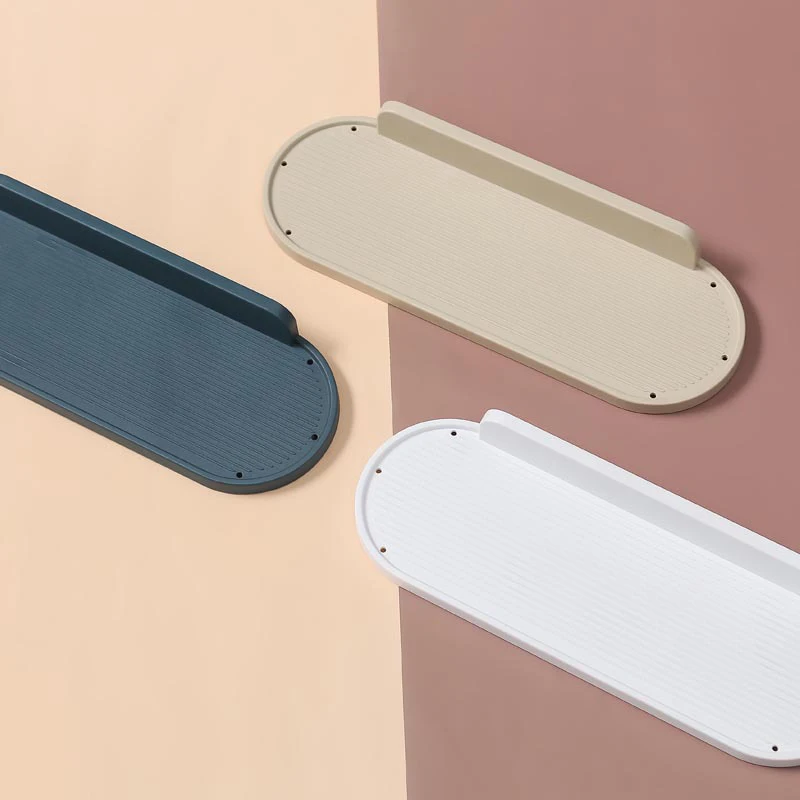 Bathroom Toilet Shelf Free Punch Shampoo Shower Shelf Seasoning Bottle Bracket