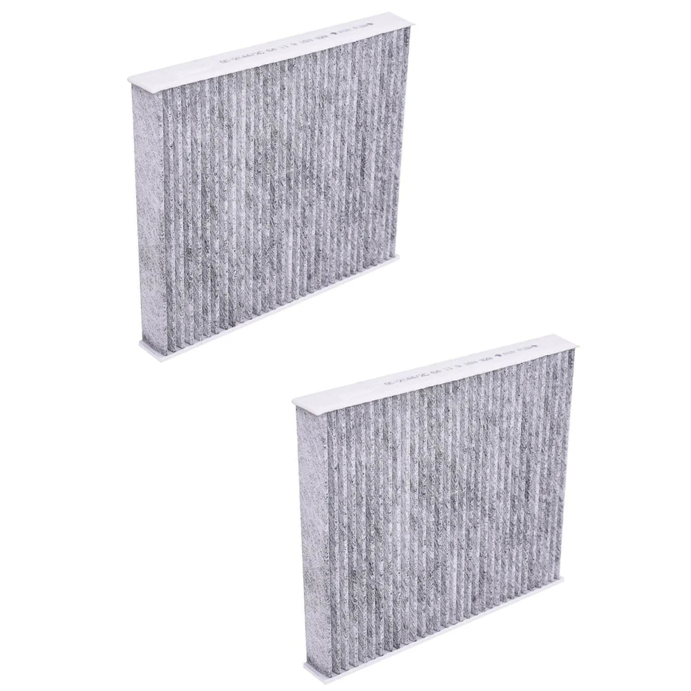 2Pcs Cabin Air Filter for BMW F10 F11 F18 535i 528i 650i 640i M6 64119163329 car accessories