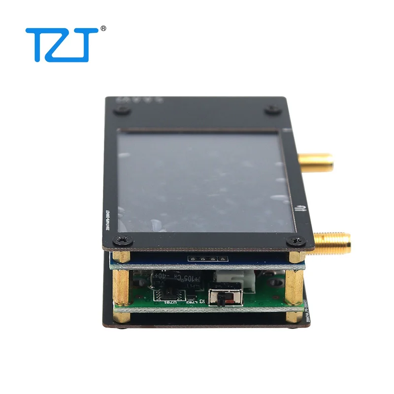 TZT 50KHz-3GHz/900MHz 4/2.8/3.2 In Screen Vector Network Analyzer Meter Antenna Analyzer SAA-2N NanoVNA V2 z metalową obudową