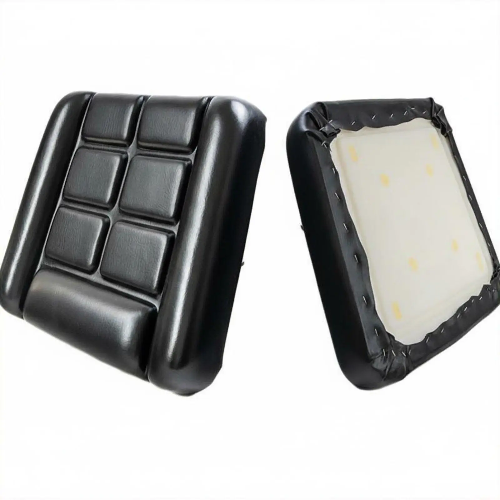 Industrial Forklift Seat Cushion Universal Fit Thick Foam Replacement Chair Pad for Loader and Construction Equipment