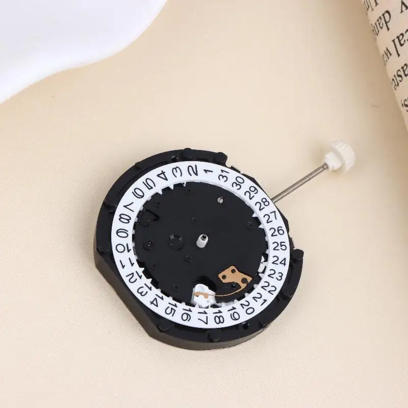PE50 6 Pin Quartz Watch Movement Single Calendar for 2 6 10 Seconds Hand Accessories for Watchmaker DIY Tool