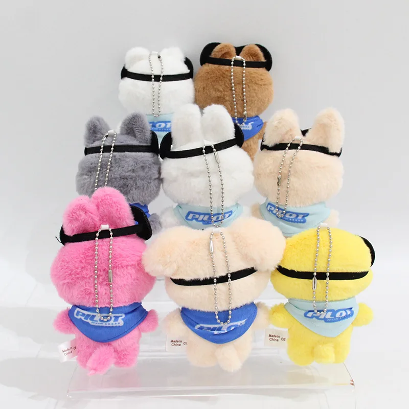 Juguete de piloto coreano SKZOO, juguete de peluche Stray Kids, llavero de peluche, muñeca bonita, colgante de mochila, muñeca Kpop, regalo de cumpleaños y Navidad