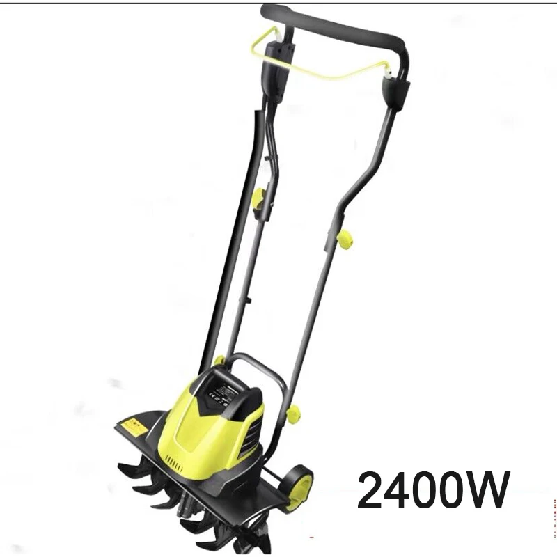 

Multifunctional Garden Rotary Cultivator Bulldozer Agricultural Rotary Tiller Electric Small-Scale Scarifier Plow