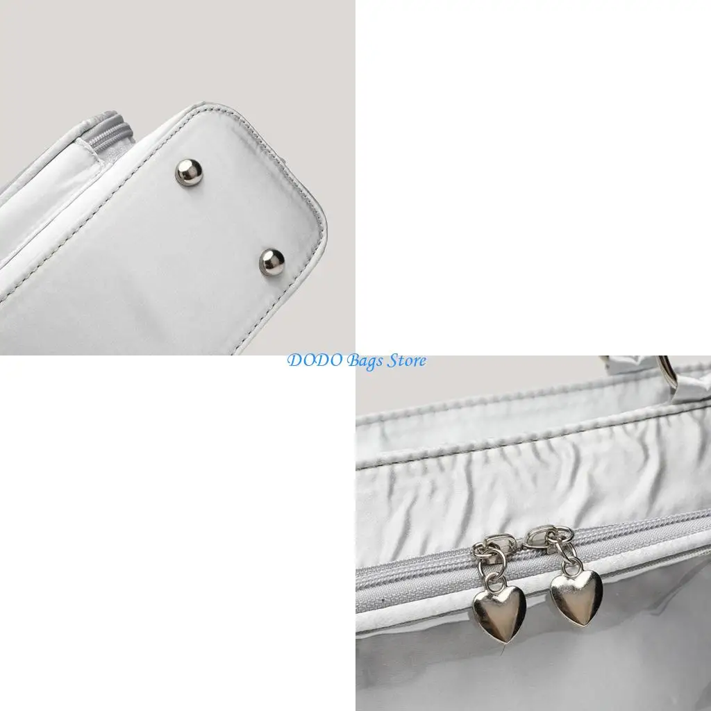 

Сумка через плечо с завязками и бантиками. Прекрасная прозрачная сумка Itabag на плечо. Повседневная сумка-мессенджер. Школьная