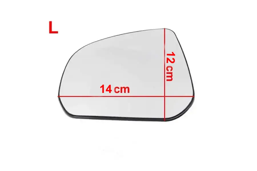 For Suzuki Alto 2009 2010 2011-2016 Replace Car Rearview Mirrors Glass Outside Door Side Mirror Lens without Heating