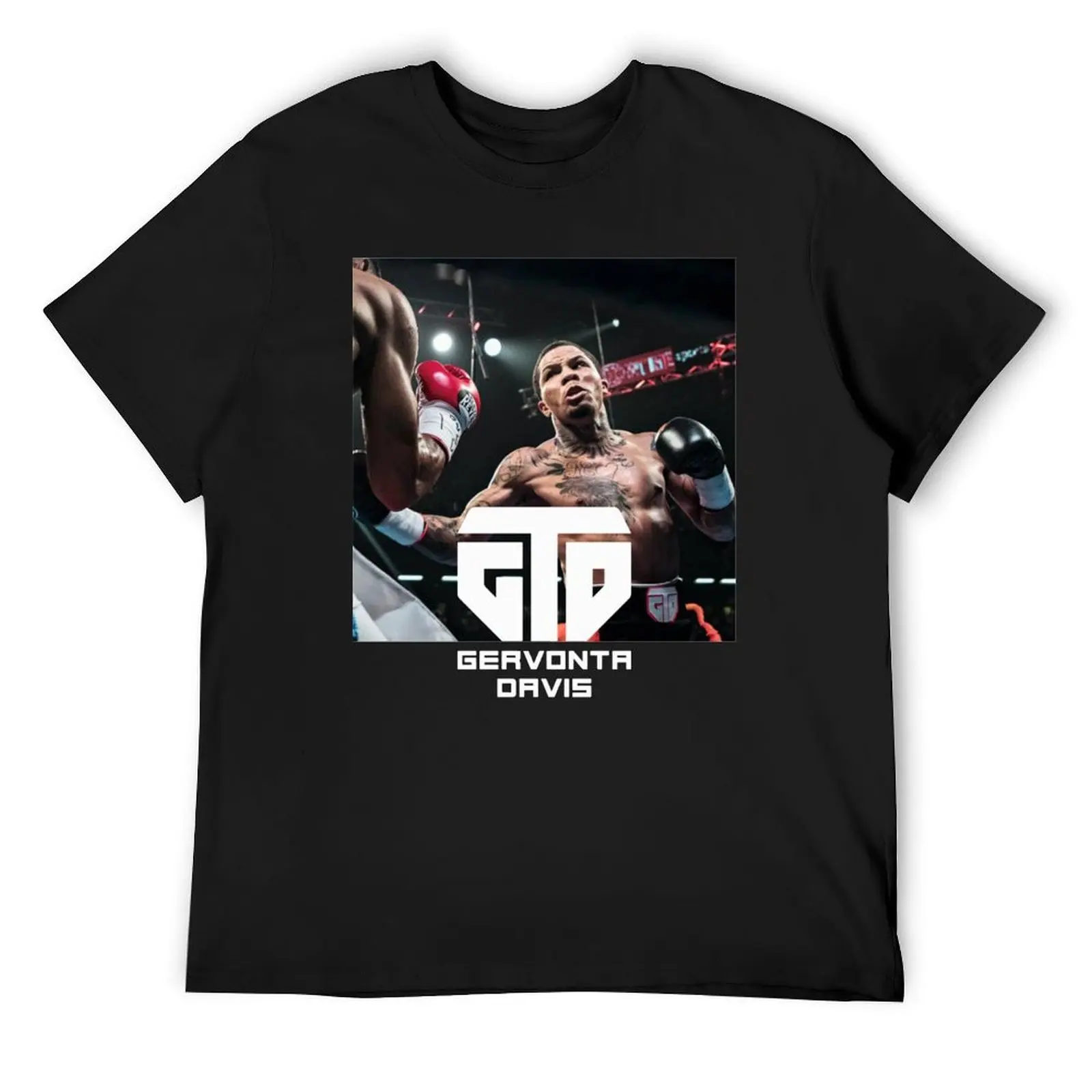 

Gervonta Davis boxer Gervonta Davis boxing sportshirt T-Shirt graphic tee shirt summer top Aesthetic clothing Men's clothing