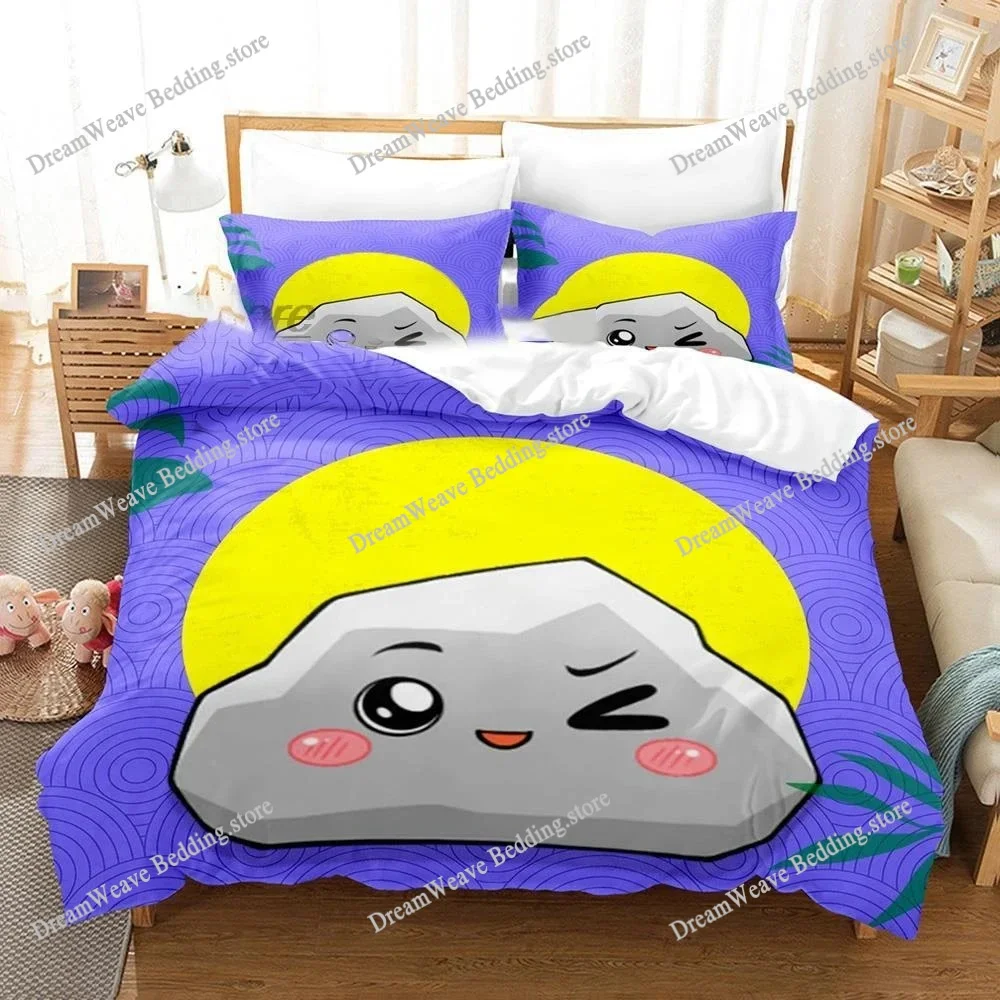 3D Print Cartoon Foxy Boxy Lanky-box Bedding Set Duvet Cover Bed Set Quilt Cover Pillowcase Comforter King Queen Size Boys Adult 5