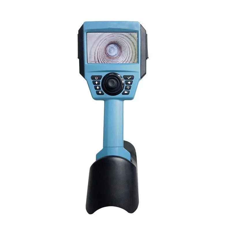 Industrial endoscopes are suitable for intuitive video detection of foreign objects inside steel tube casting containers