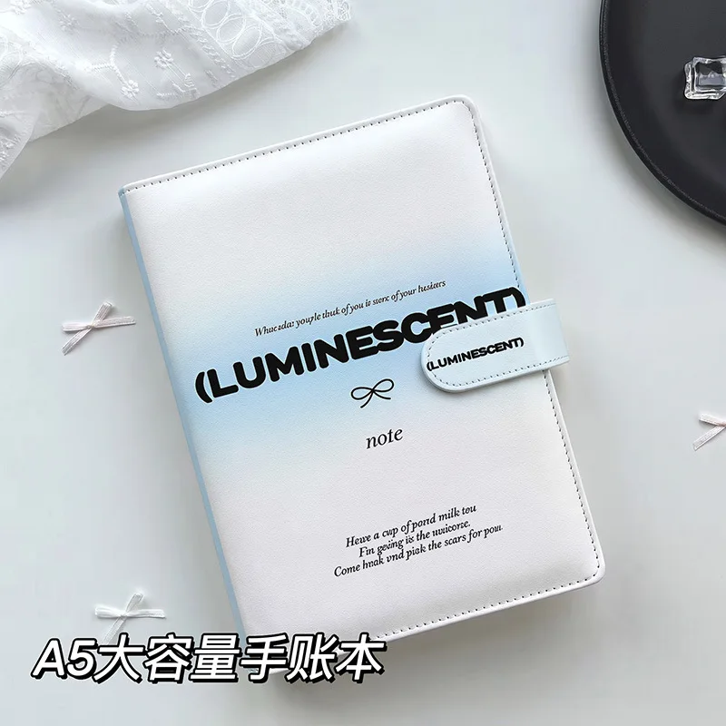IMYY A5 Binder Photocard Holder Kpop Idol Photo Album PU Photo Card Binder Photocards Album for Photographs Collect Book 포카홀더