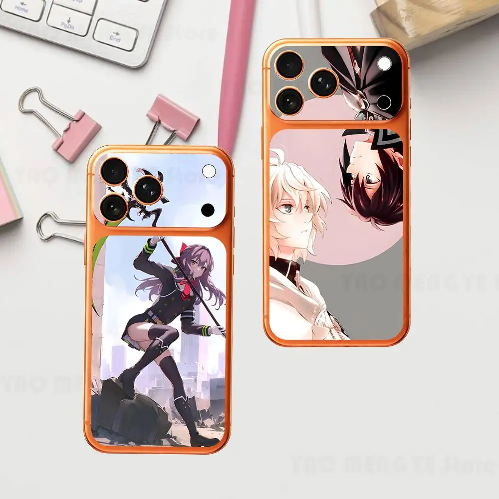 

S-Seraph of the E-End For Iphone 17 Pro ProMax Back Protective Decorative Sticker Back Cover