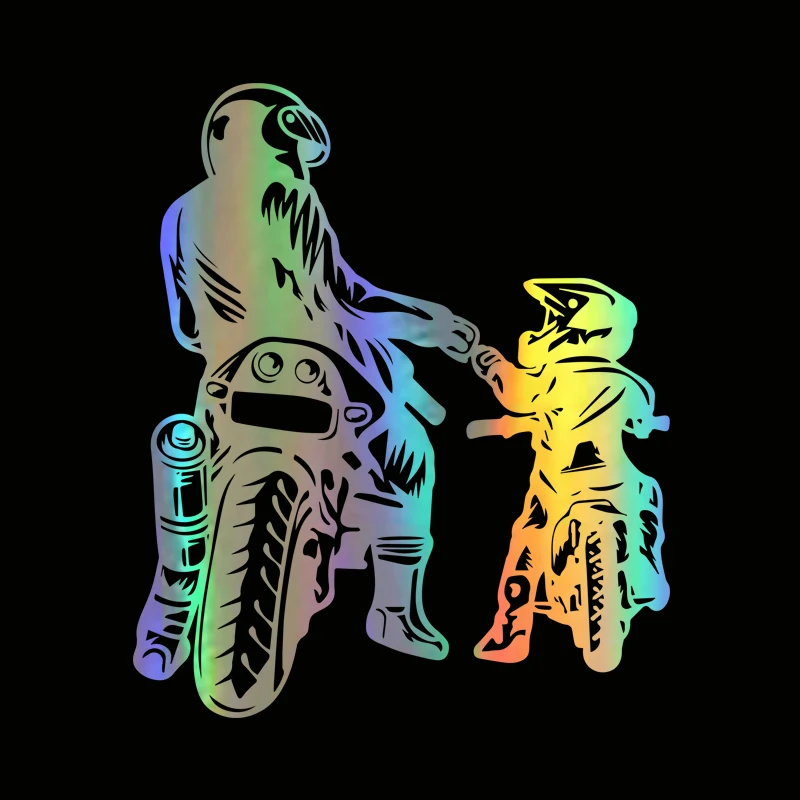 Devil 69 Motorcycle Sticker: Why This Bold Design Is the Perfect Tribute for Fathers Who Ride With Their Sons