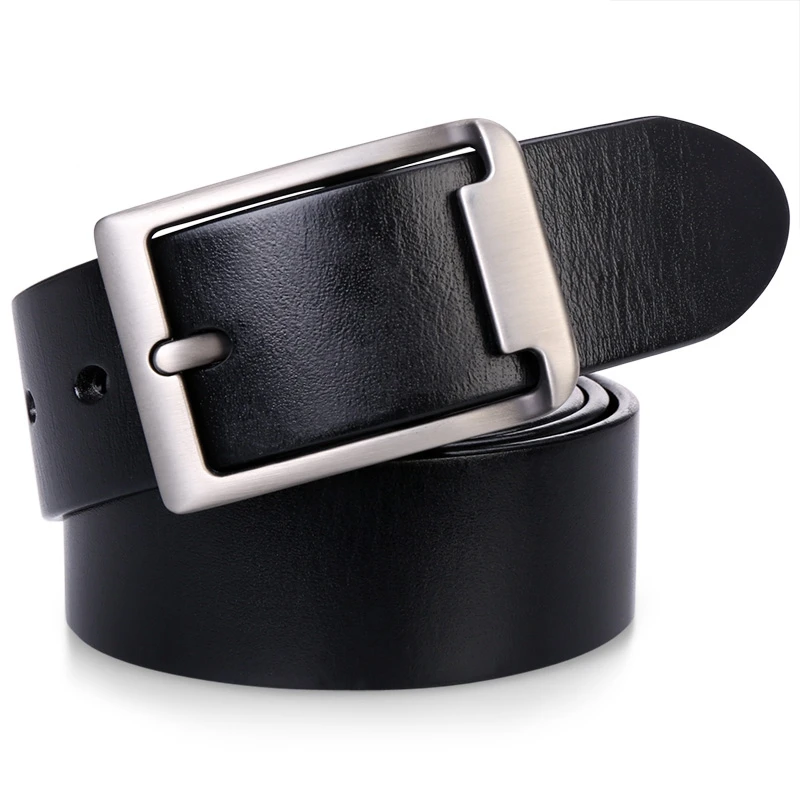 

Mens belts, Head layer cowhide Needle buckle belt, cowhide pants with belt, Jeans belt pairing Fashion and leisure