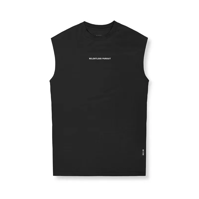 Mens Summer Casual Tank Top Man Gym Fitness Quick Dry Running Sleeveless Shirt Sports Undershirt Vest Male Bodybuilding Clothing