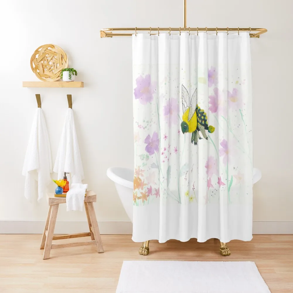 

Spiketail Dinobee Shower Curtain Anime Bathroom Funny Shower Waterproof Fabric Shower Waterproof Curtain