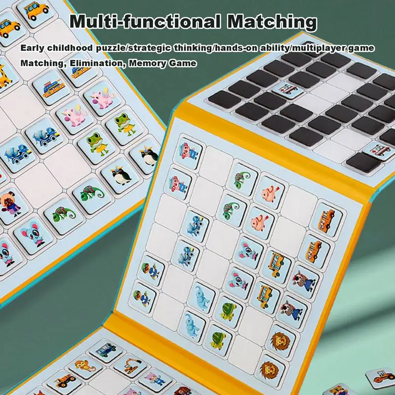 Juegos de viaje magnéticos, tablero Teaser, rompecabezas, juguetes cognitivos, desarrollo de habilidades, preescolar, juegos educativos de viaje, juego de compromiso, Pu