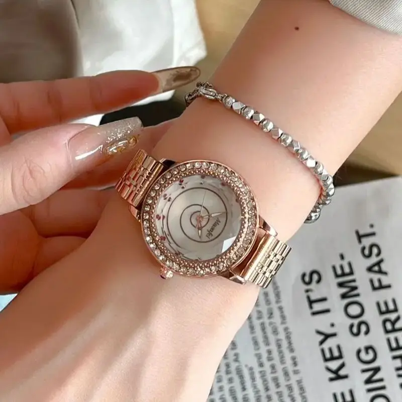 Часы наручные женские кварцевые, модные высококачественные водонепроницаемые Роскошные