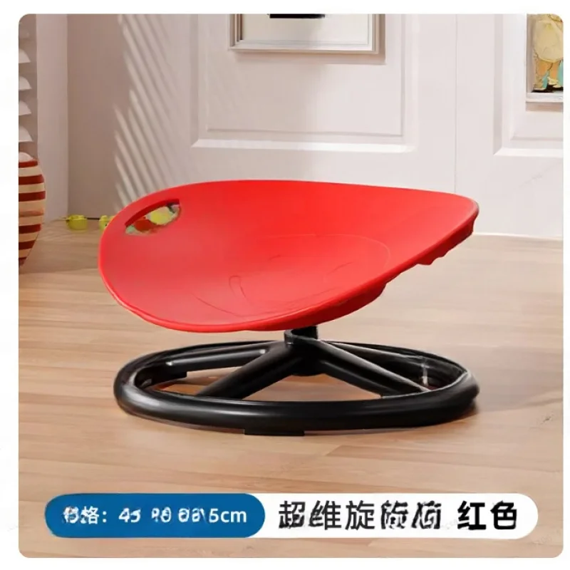 Ergonomic Swivel Sensory Chair - Eggshell Design, Anti-Slip Base & Durable Plastic. Manual Use, No Electricity Needed.