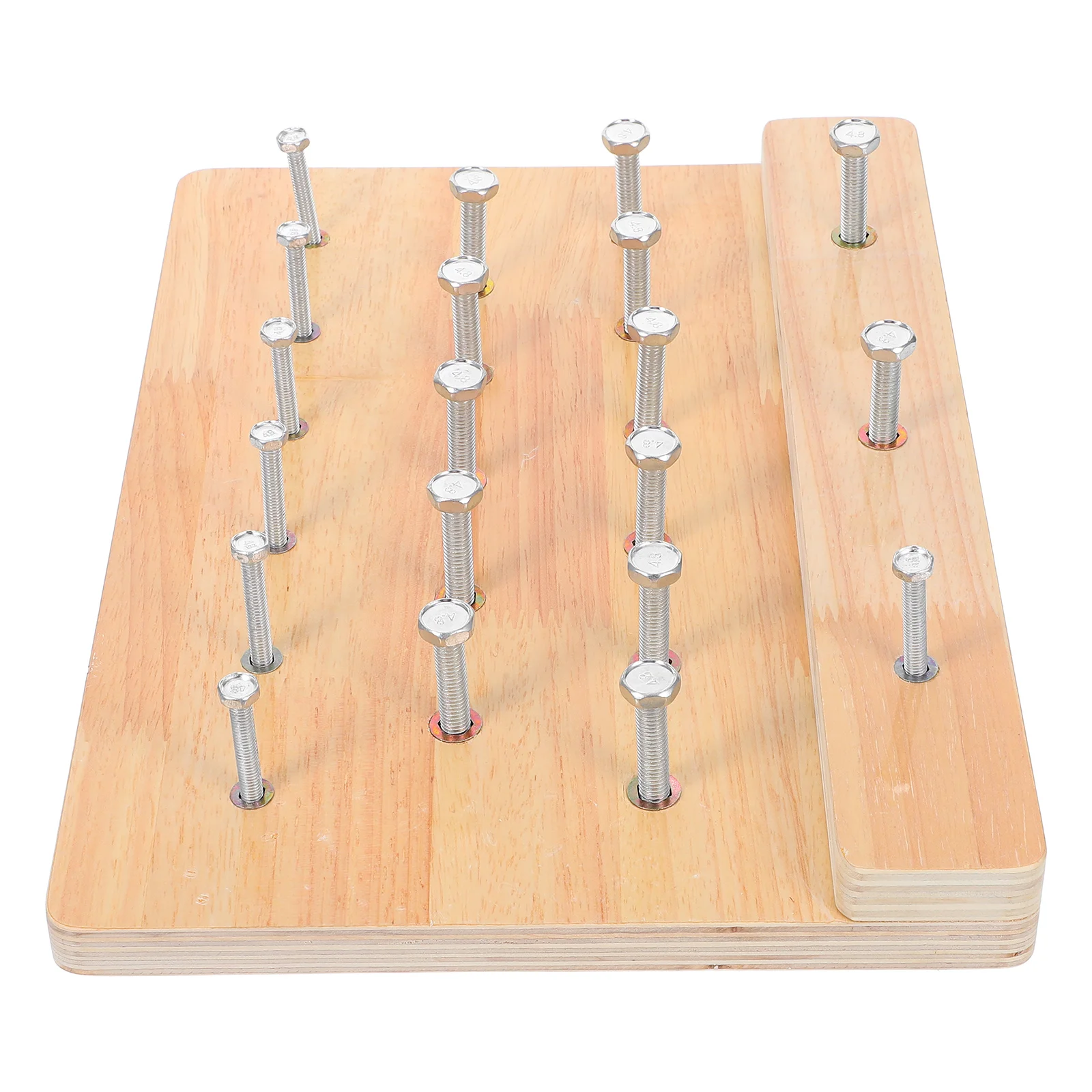 Houten Vinger Revalidatie Pegboard Handtherapie Board Voor Krachttraining Behendigheid Coördinatie Oefening Tool Thuiskliniek