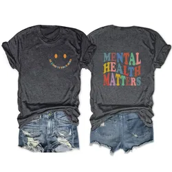 Be Kind To Your Mind T Shirt Mental Health Matter Graphic Top Tees
