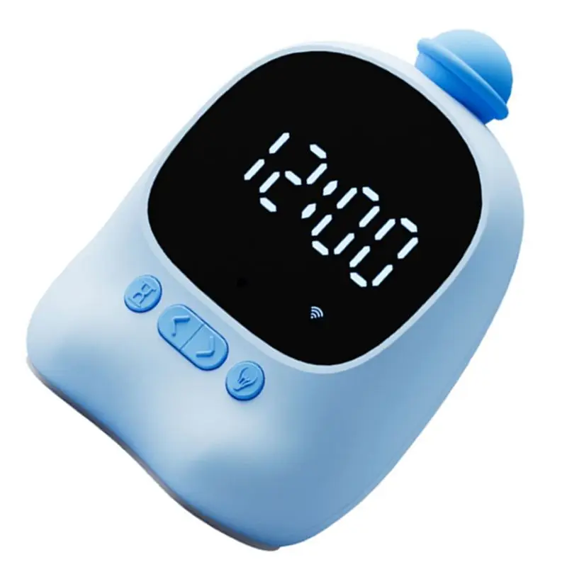 AS60-Voice Intelligent Alarm Clock, Voice Smart Alarm, Self-Discipline Timer, Time Management Tool