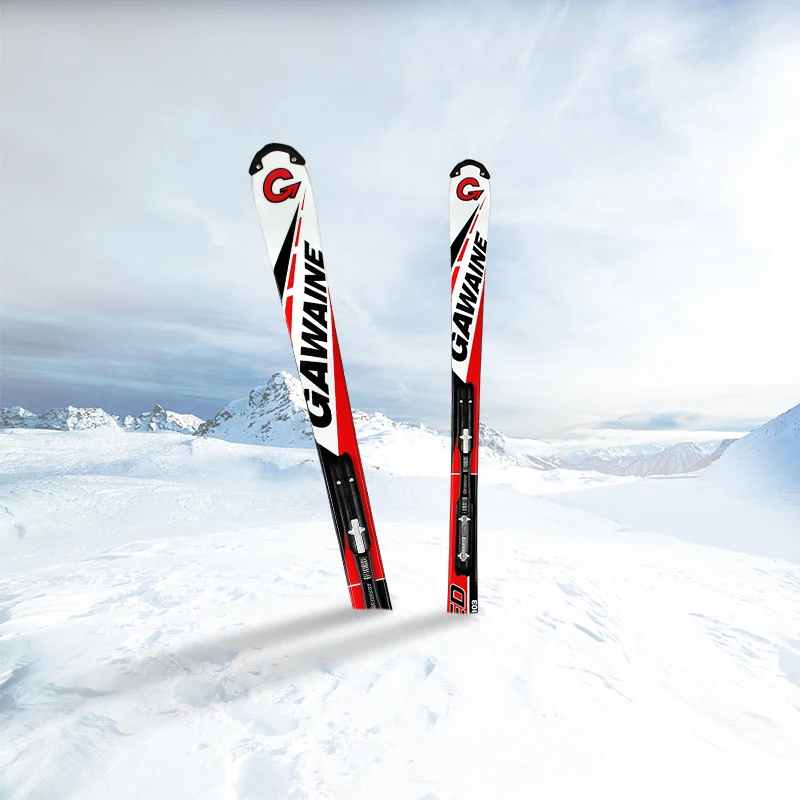 ARDEA OEM Professional fiberglass wood core Mountain Alpine Ski For Winter sport