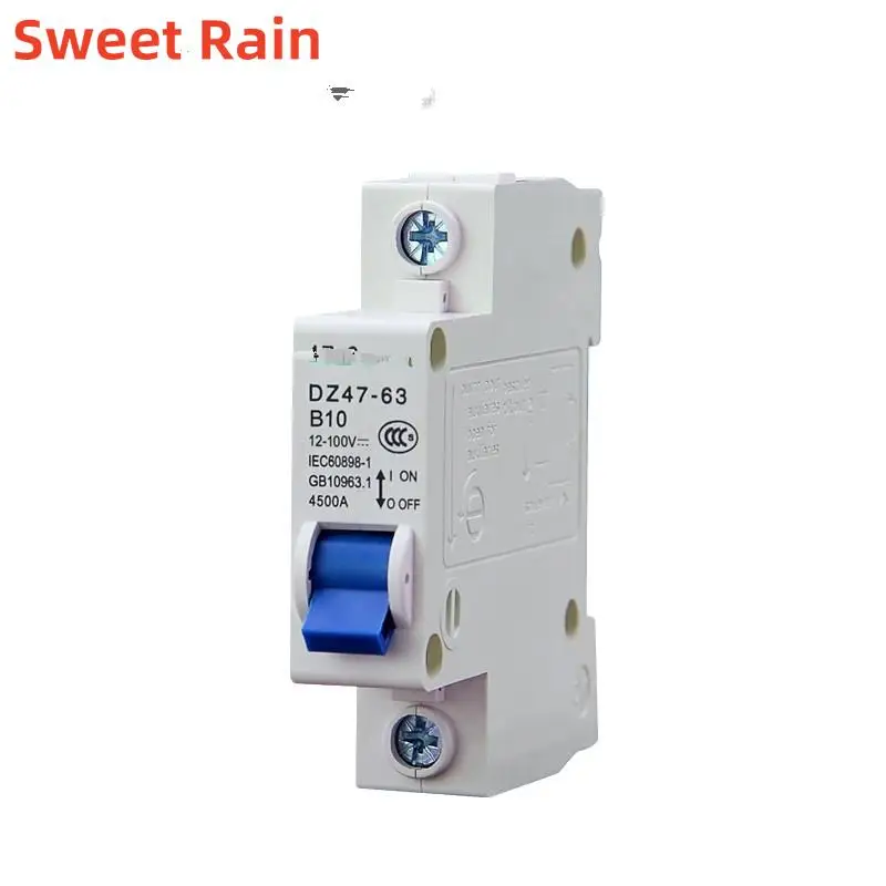 DC Circuit Breaker 24v 60v 72v 96v 1p Direct Air Open 12v 100V Atmosphere Switch Defence Tripping Operation