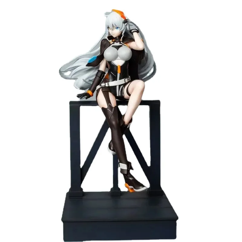 23cm Honkai Impact 3 Anime Figure Kiana Kaslana Pvc Action Figure Sitting Posture Collection Statue Model Doll Toy Gifts