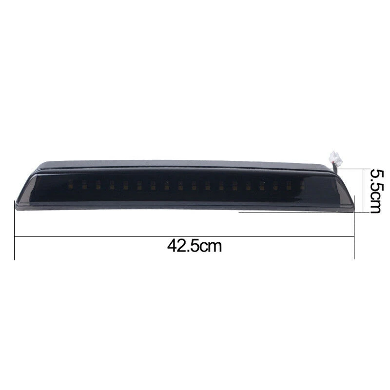 Samochodowe tylne światło hamowania LED do 2004-2016 NISSAN FRONTIER Pickup Black Shell 26590EA800