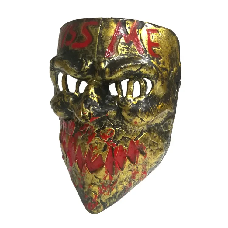 Graffiti töten mich Maske Smiley-Maske menschliche Entfernung Plan Maske alte Männer und Frauen küssen mich Maske Halloween-Maske Voll gesicht Cosplay-Maske – Detail 23