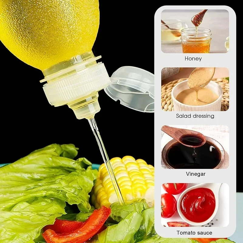 Squeeze Bottle, Squeeze Bottle, Oil Squeeze, Plastic Oil, Honey Squeeze, Dosing Oil Bottle Dispenser Food Safe (300 ml - 500 ml)