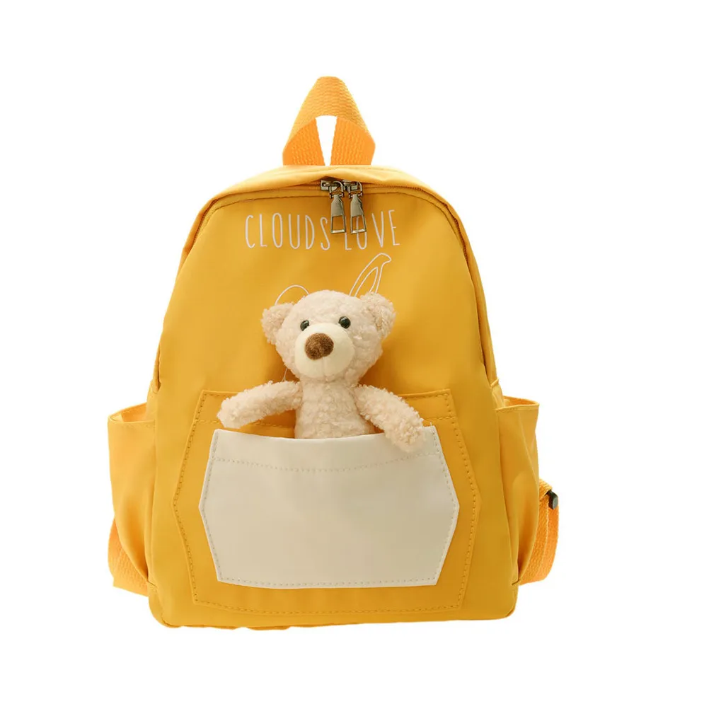 

Детский рюкзак 2022 года с дизайном в виде мультяшного медведя, прочный, с долговечными молниями, подходит для школы, детского сада, путешествий и ежедневных поездок.