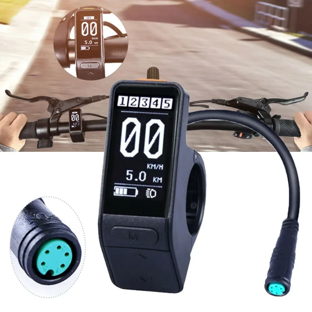 36V/48V For Bafang Mid-Motor SW102 Display Speed Controller Electric Bicycle OLED Mini Motor Display IPX5 Waterproof BBS01 02