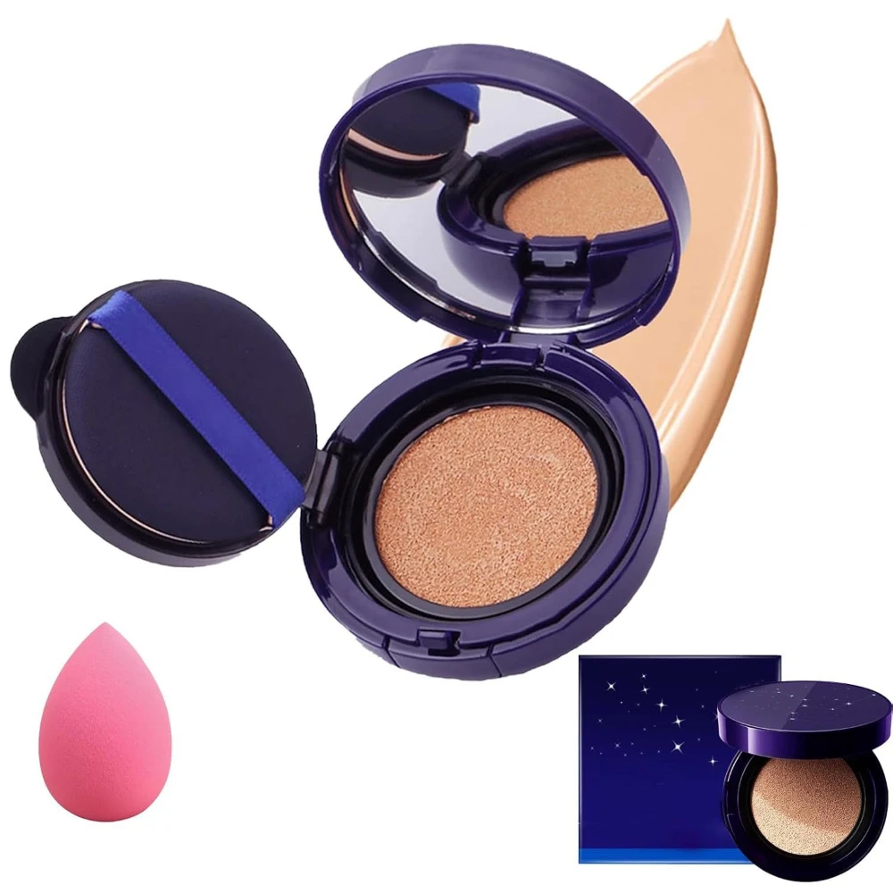 طويلة الأمد مقاوم للماء لينة ضباب مسحوق وسادة المخفي ماتي طويلة الأمد أقل عيب تغطية كريم ماكياج الوجه المفترس قاعدة
