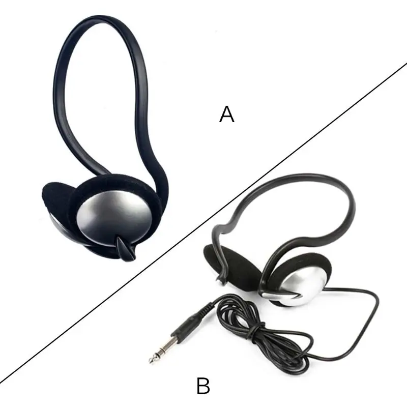 Environmental PVC Headphone Control with Microphone Headphone Improving Tone Quality Headset Spare Part